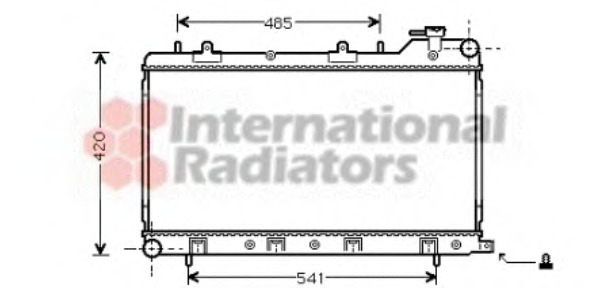 Radiator racire motor