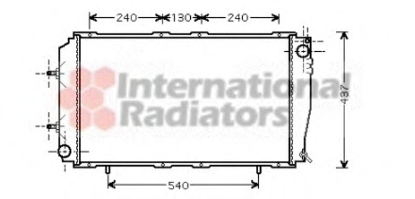 Radiator racire motor