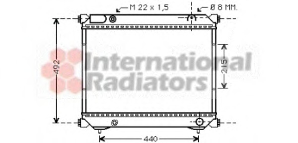 Radiator racire motor