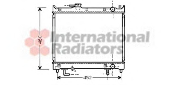 Radiator racire motor