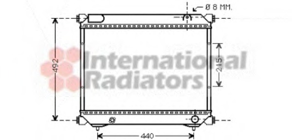 Radiator racire motor