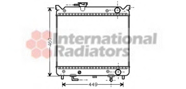 Radiator racire motor