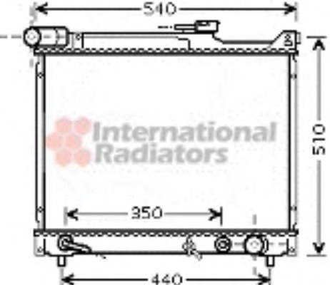 Radiator racire motor