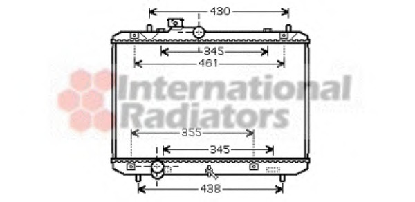 Radiator racire motor