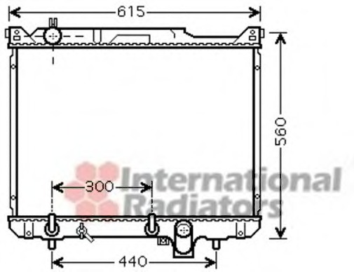 Radiator racire motor