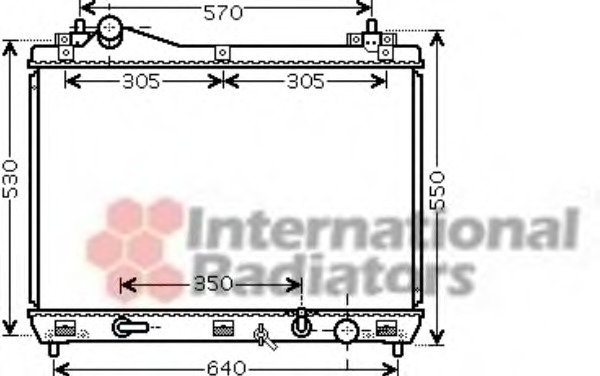 Radiator racire motor