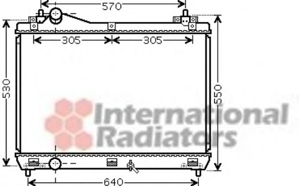 Radiator racire motor