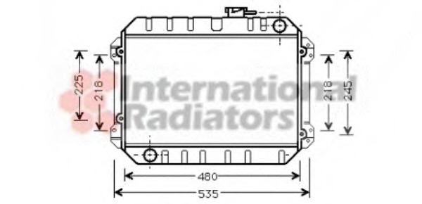 Radiator racire motor