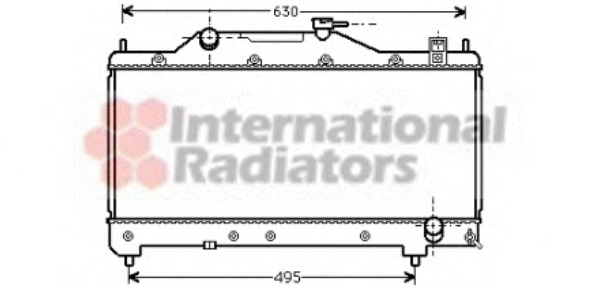 Radiator racire motor