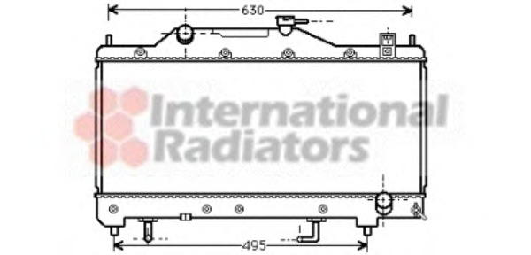 Radiator racire motor