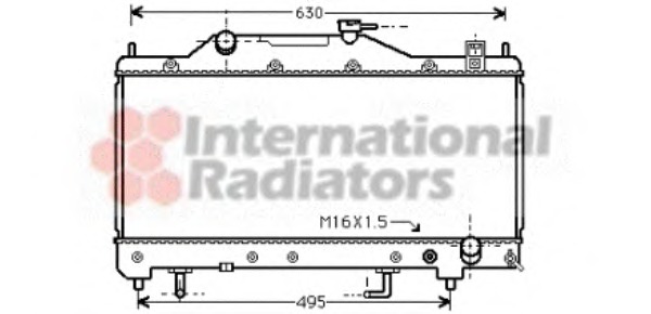 Radiator racire motor