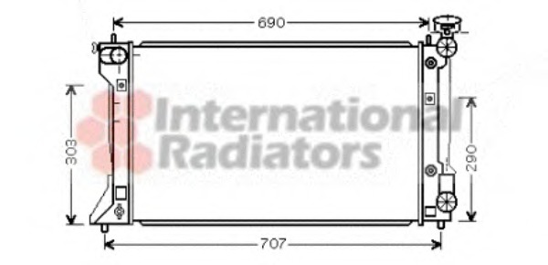 Radiator racire motor