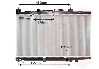 Radiator racire motor