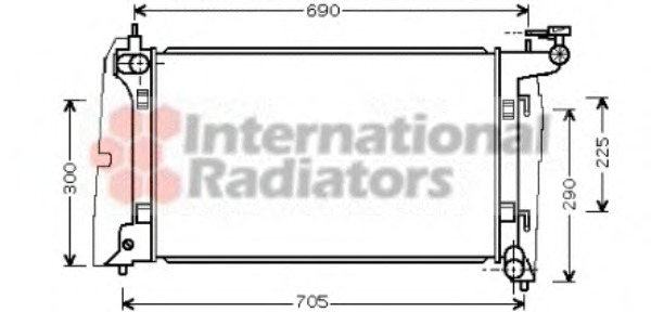 Radiator racire motor