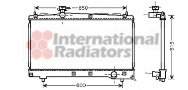 Radiator racire motor