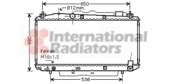 Radiator racire motor