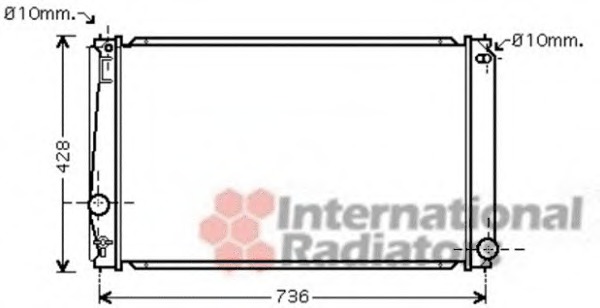 Radiator racire motor