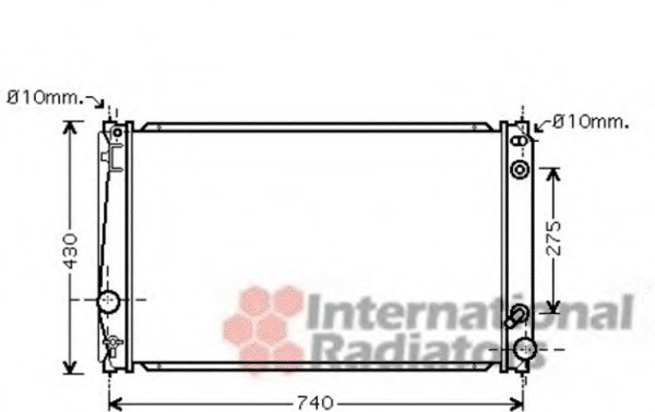 Radiator racire motor