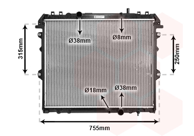 Radiator racire motor