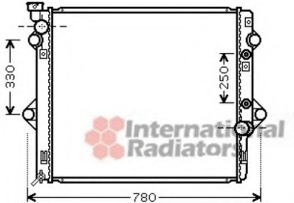 Radiator racire motor