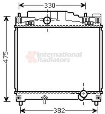 Radiator racire motor