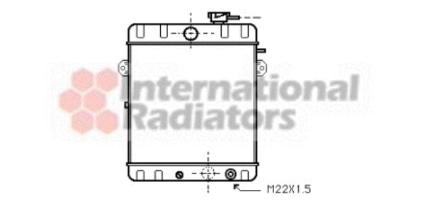 Radiator racire motor