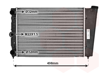 Radiator racire motor