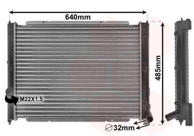 Radiator racire motor