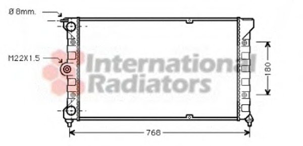 Radiator racire motor