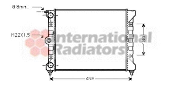 Radiator racire motor