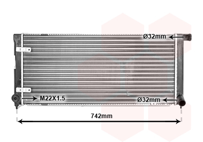 Radiator racire motor