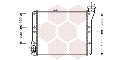 Radiator racire motor