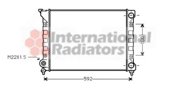 Radiator racire motor