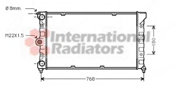 Radiator racire motor