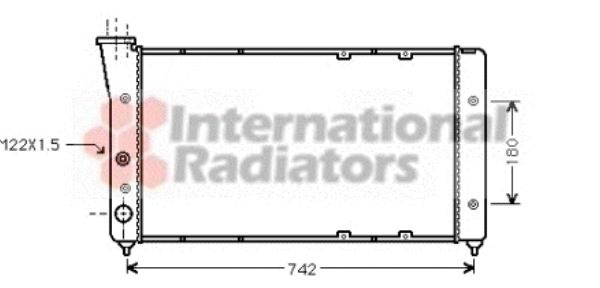 Radiator racire motor