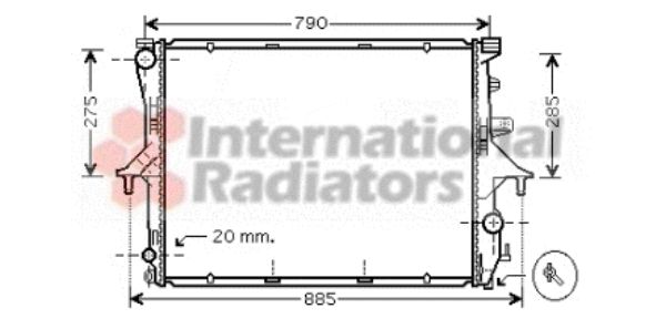 Radiator racire motor