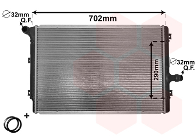 Radiator racire motor