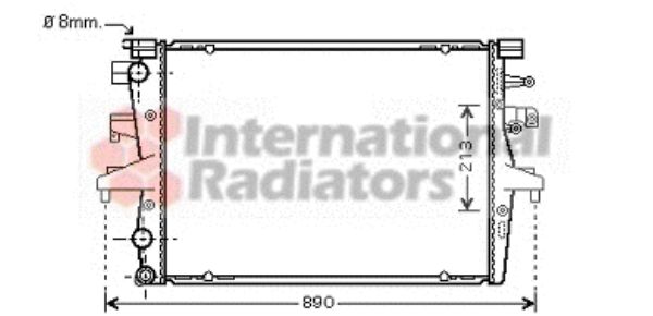 Radiator racire motor