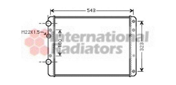 Radiator racire motor