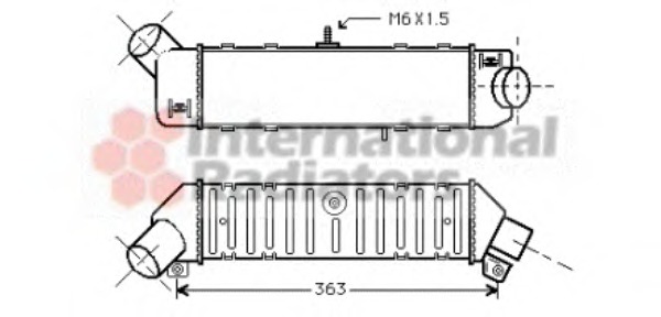 Intercooler compresor