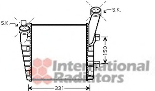 Intercooler compresor