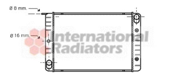 Radiator racire motor