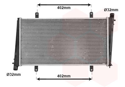 Radiator racire motor