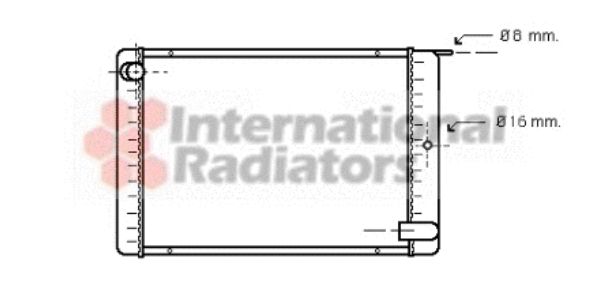 Radiator racire motor