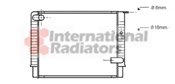 Radiator racire motor