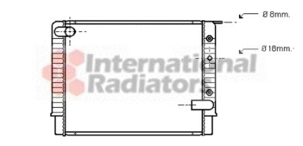 Radiator racire motor