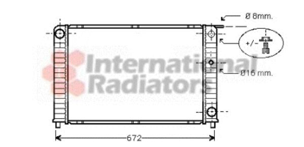 Radiator racire motor