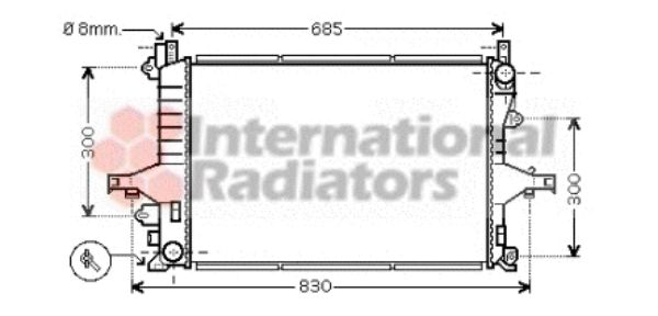 Radiator racire motor