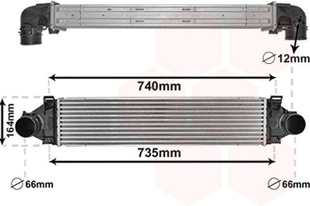 Intercooler, compresor