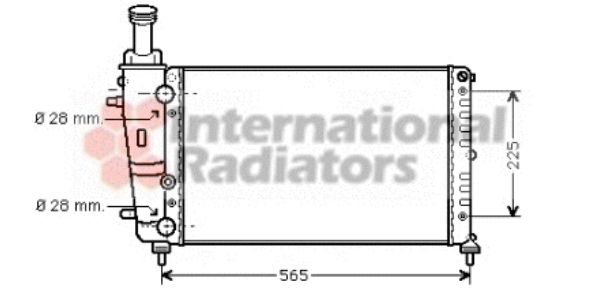 Radiator racire motor